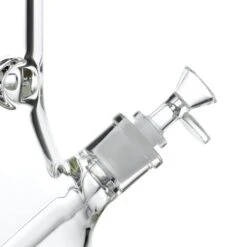 Thick Beaker Bong With Purple Accent -Smoking Accessories Shop 14in 9mm thick beaker bong wpurple accent bongs water pipes 420 science 446699