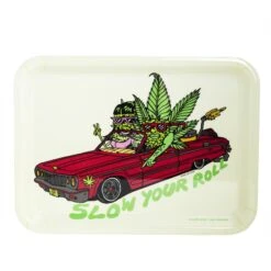 420 Science X Killer Acid Rolling Tray - Slow Your Roll -Smoking Accessories Shop 420 science x killer acid rolling tray slow your roll 3 444523