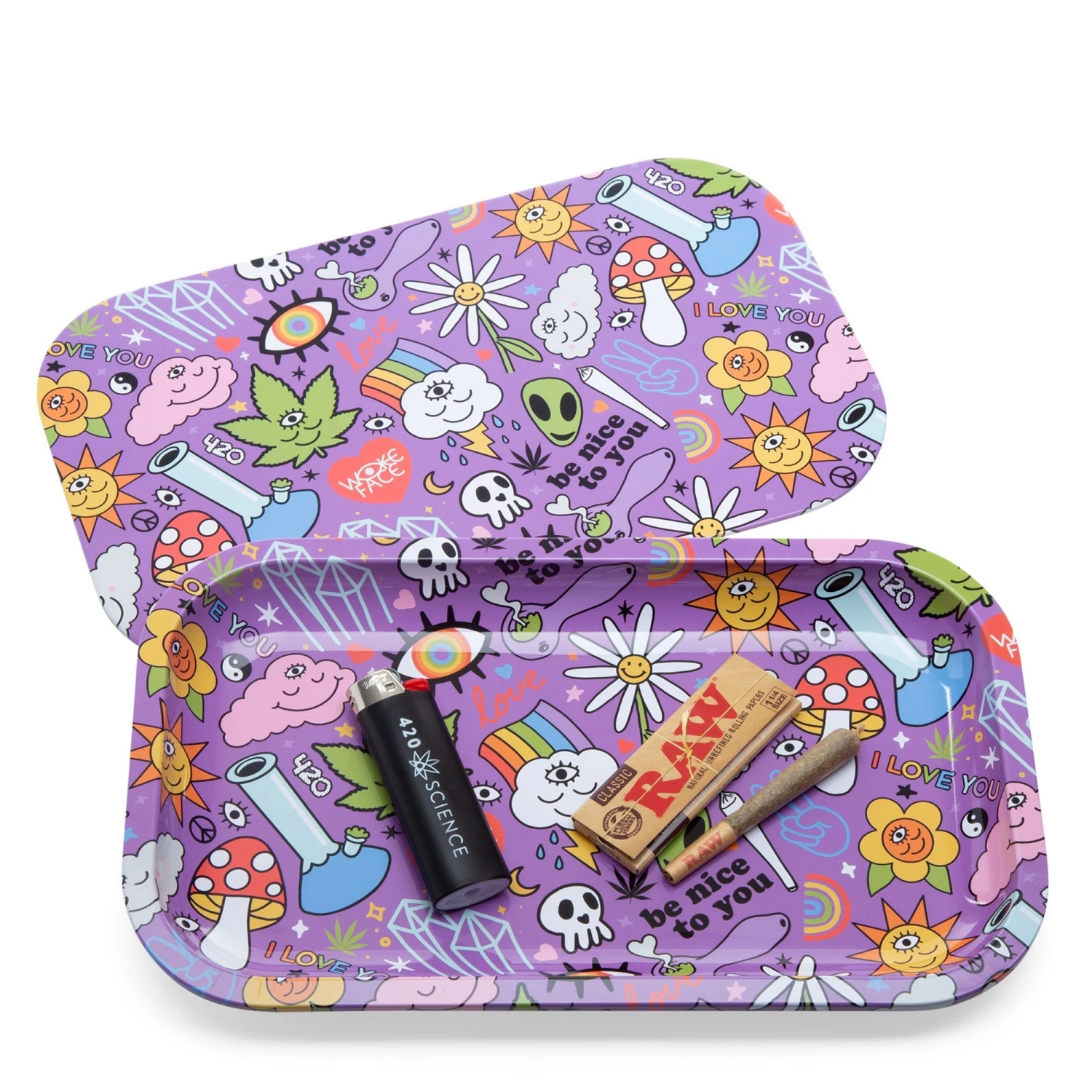 420 Science X Wokeface Rolling Tray - Wokeface Forever 7 420 Science X Wokeface Rolling Tray - Wokeface Forever - Image 5