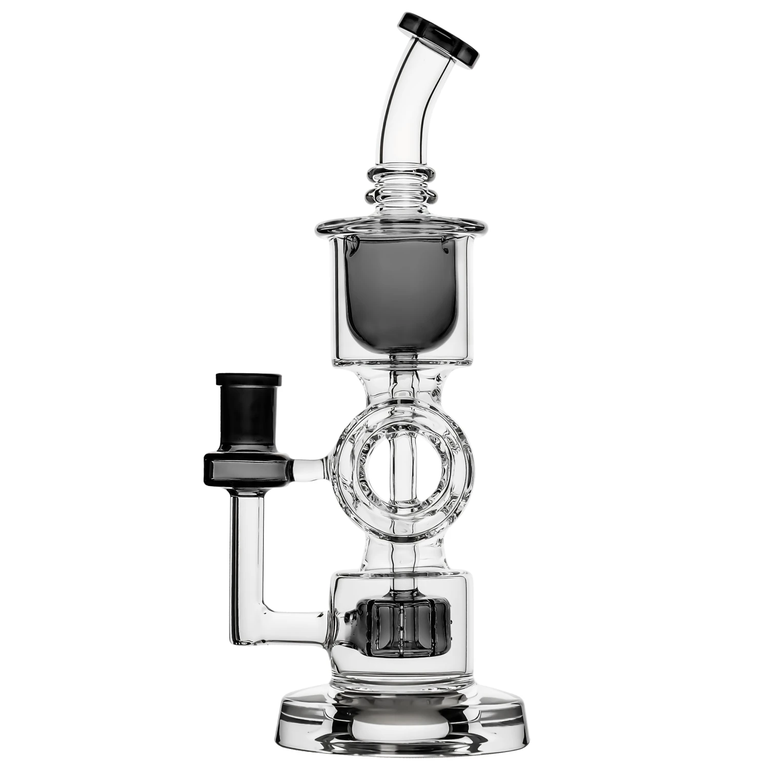Barrel Straight Base Recycler Bong 5 Barrel Straight Base Recycler Bong - Image 3