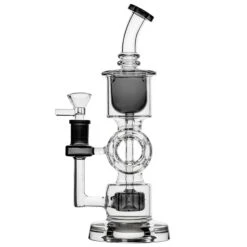 Barrel Straight Base Recycler Bong