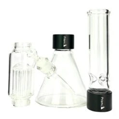 Prism Beaker Double Stack -Smoking Accessories Shop beaker double stack 420 science 448135