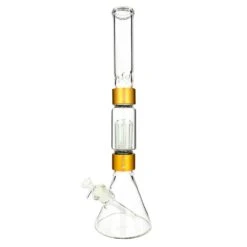 Prism Beaker Double Stack -Smoking Accessories Shop beaker double stack 420 science 596264
