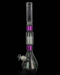 Prism Beaker Double Stack -Smoking Accessories Shop beaker double stack 420 science 888436