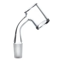 Bear Quartz Beveled Flat Top Banger -Smoking Accessories Shop bear quartz beveled flat top banger 45 degrees 179670