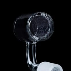 Bear Quartz Beveled Flat Top Banger -Smoking Accessories Shop bear quartz beveled flat top banger 8 439072