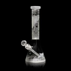 Bee Hive 14 Beaker 11 Bee Hive 14 Beaker -Smoking Accessories Shop bee hive 14 beaker water pipes 420 science 730846