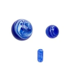 Blue Terp Slurper Pill & Marble Set
