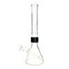 Prism CLEAR TALL BEAKER SINGLE STACK -Smoking Accessories Shop clear tall beaker single stack 420 science 890691