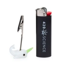 Empire Glassworks Cozmic Narwhal Roach Clip 8 Empire Glassworks Cozmic Narwhal Roach Clip -Smoking Accessories Shop empire glassworks cozmic narwhal roach clip 2 704557