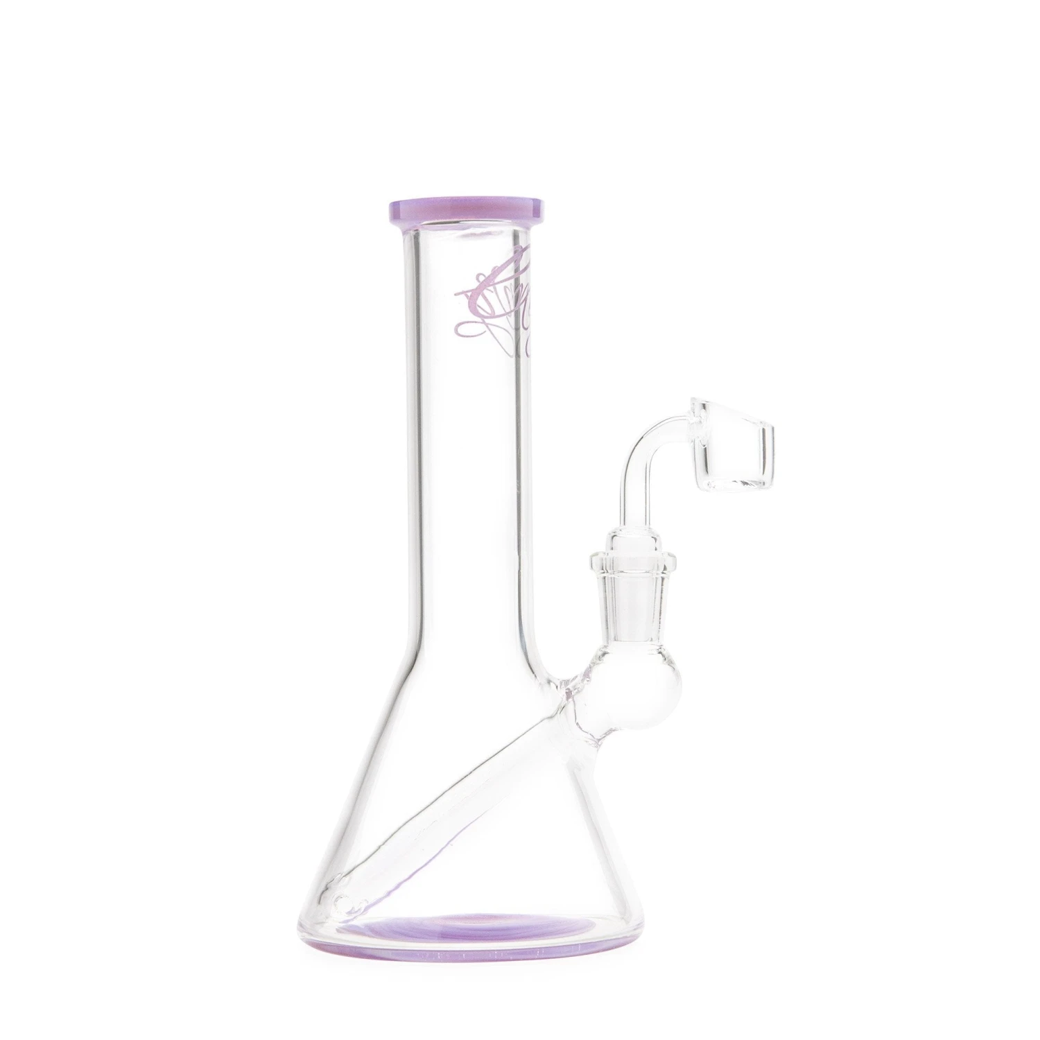 Envy Glass Banger Hanger Dab Rig - Purple 3 Envy Glass Banger Hanger Dab Rig - Purple