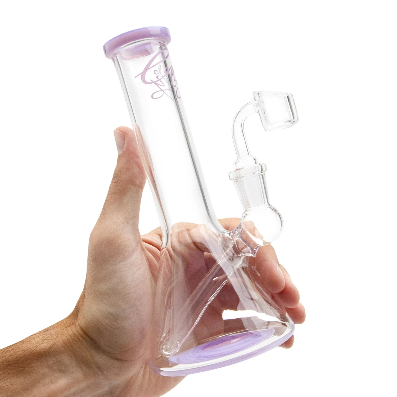 Envy Glass Banger Hanger Dab Rig - Purple 5 Envy Glass Banger Hanger Dab Rig - Purple - Image 3