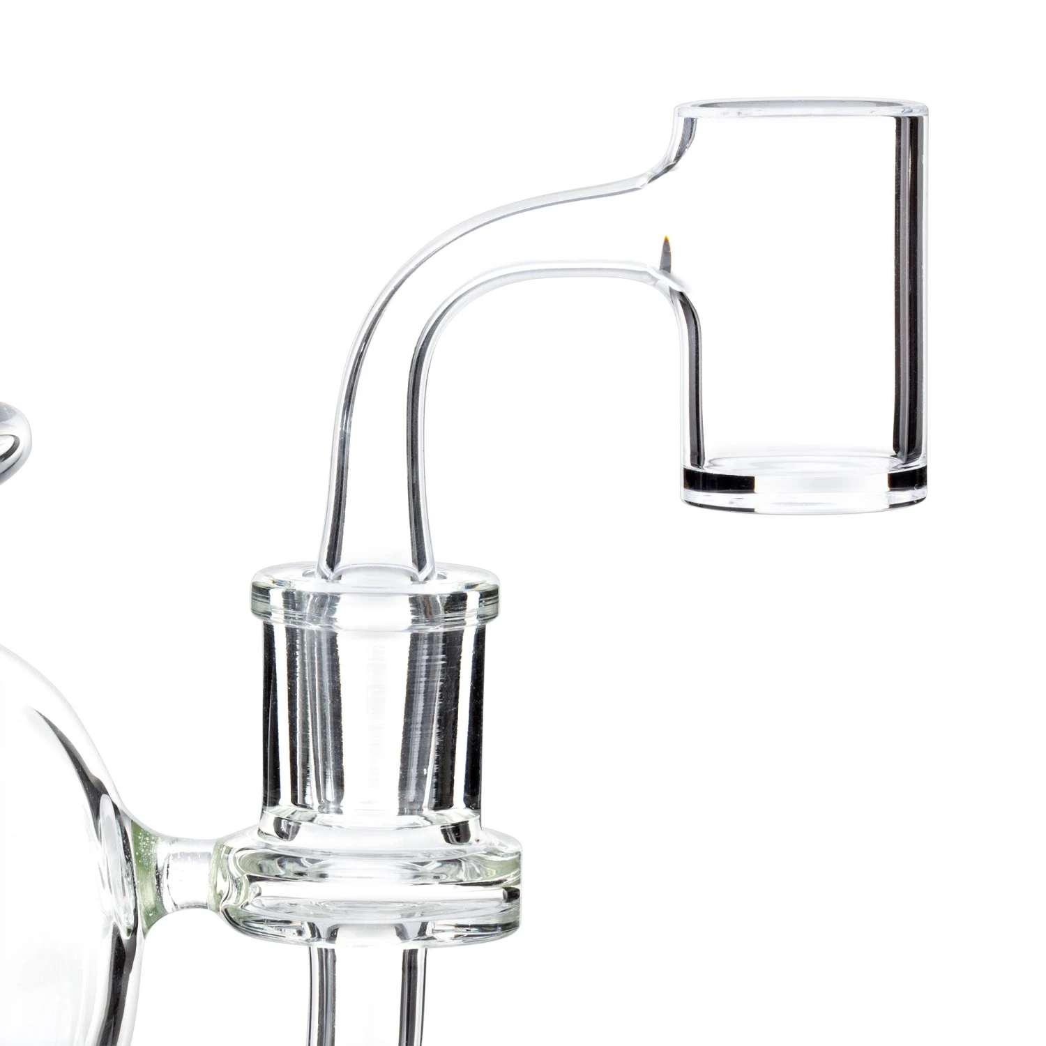 Beveled Flat Top Quartz Banger 7 Beveled Flat Top Quartz Banger - Image 5