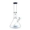 Geo's Glass 14in Crystal Circ Perc Beaker Bong - Atomic Stardust + Blu-V -Smoking Accessories Shop geo s glass 14in crystal circ beaker bong atomic stardust blu v 1 508481
