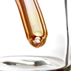GMay Glass Orange & Fumed Sake Bottle Dab Rig -Smoking Accessories Shop gmay glass orange fumed sake bottle dab rig dab rigs 420 science 505675