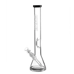 GRAV Large Beaker Bong W/Black Accents