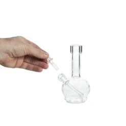 GRAV 6in Round Base Bong -Smoking Accessories Shop grav 6in round base clear 4 513130
