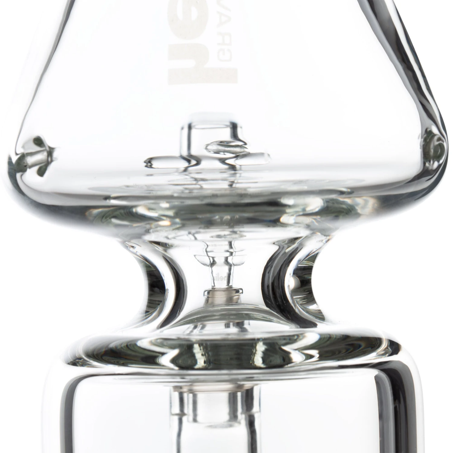 GRAV Helix Flare Water Pipe W/ Fixed Downstem 8 GRAV Helix Flare Water Pipe W/ Fixed Downstem - Image 6