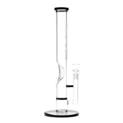GRAV 16in Flare Water Pipe W/ Honey Comb Disc - Black