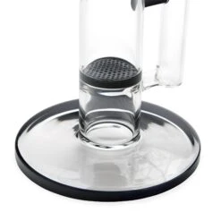 GRAV 16in Flare Water Pipe W/ Honey Comb Disc - Black -Smoking Accessories Shop grav labs 16in disc base black 4 491783