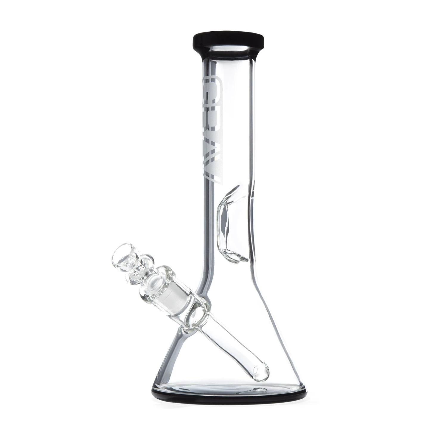 GRAV Small Beaker Bong W/Black Accents 6 GRAV Small Beaker Bong W/Black Accents - Image 4
