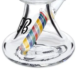 HALF PRICE: Green Bear 6in Striped Bell Dab Rig - Minor Blemish 18 HALF PRICE: Green Bear 6in Striped Bell Dab Rig - Minor Blemish -Smoking Accessories Shop green bear 6in striped bell wfixed downstem cosmetic flaw dab rigs 420 science 392106