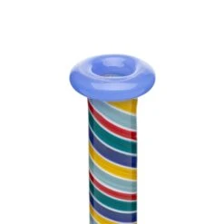 HALF PRICE: Green Bear 6in Striped Bell Dab Rig - Minor Blemish 20 HALF PRICE: Green Bear 6in Striped Bell Dab Rig - Minor Blemish -Smoking Accessories Shop green bear 6in striped bell wfixed downstem cosmetic flaw dab rigs 420 science 791032