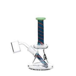 HALF PRICE: Green Bear 6in Striped Bell Dab Rig - Minor Blemish 23 HALF PRICE: Green Bear 6in Striped Bell Dab Rig - Minor Blemish -Smoking Accessories Shop green bear 6in striped bell wfixed downstem cosmetic flaw dab rigs 420 science 941955