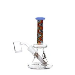 Green Bear 6in Striped Bell Dab Rig -Smoking Accessories Shop green bear 6in striped bell wfixed downstem dab rigs 420 science 451070