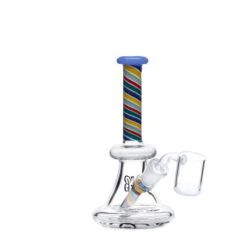 Green Bear 6in Striped Bell Dab Rig -Smoking Accessories Shop green bear 6in striped bell wfixed downstem dab rigs 420 science 472632