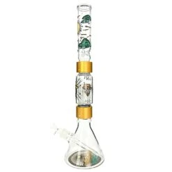 Prism HALO DESERT DREAM'N BEAKER DOUBLE STACK -Smoking Accessories Shop halo desert dreamn beaker double stack 420 science 184788