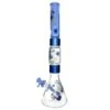 Prism HALO MOONLIGHT ROSE BEAKER DOUBLE STACK -Smoking Accessories Shop halo moonlight rose beaker double stack 420 science 151246