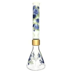 Prism HALO MOONLIGHT ROSE BEAKER SINGLE STACK 12 Prism HALO MOONLIGHT ROSE BEAKER SINGLE STACK -Smoking Accessories Shop halo moonlight rose beaker single stack 420 science 411584