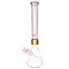 Prism HALO PINK LEMONADE BEAKER SINGLE STACK -Smoking Accessories Shop halo pink lemonade beaker single stack 420 science 629870