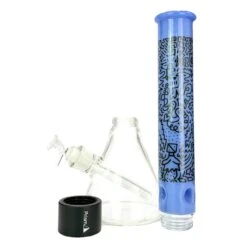 Prism HALO PRETTY DONE BEAKER SINGLE STACK -Smoking Accessories Shop halo pretty done beaker single stack 420 science 114804