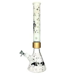 Prism HALO SPACED OUT BEAKER SINGLE STACK -Smoking Accessories Shop halo spaced out beaker single stack 420 science 931900