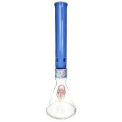 Prism HALO TIE DYE BEAKER SINGLE STACK -Smoking Accessories Shop halo tie dye beaker single stack 420 science 601108