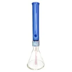 Prism HALO TIE DYE BEAKER SINGLE STACK -Smoking Accessories Shop halo tie dye beaker single stack 420 science 781154