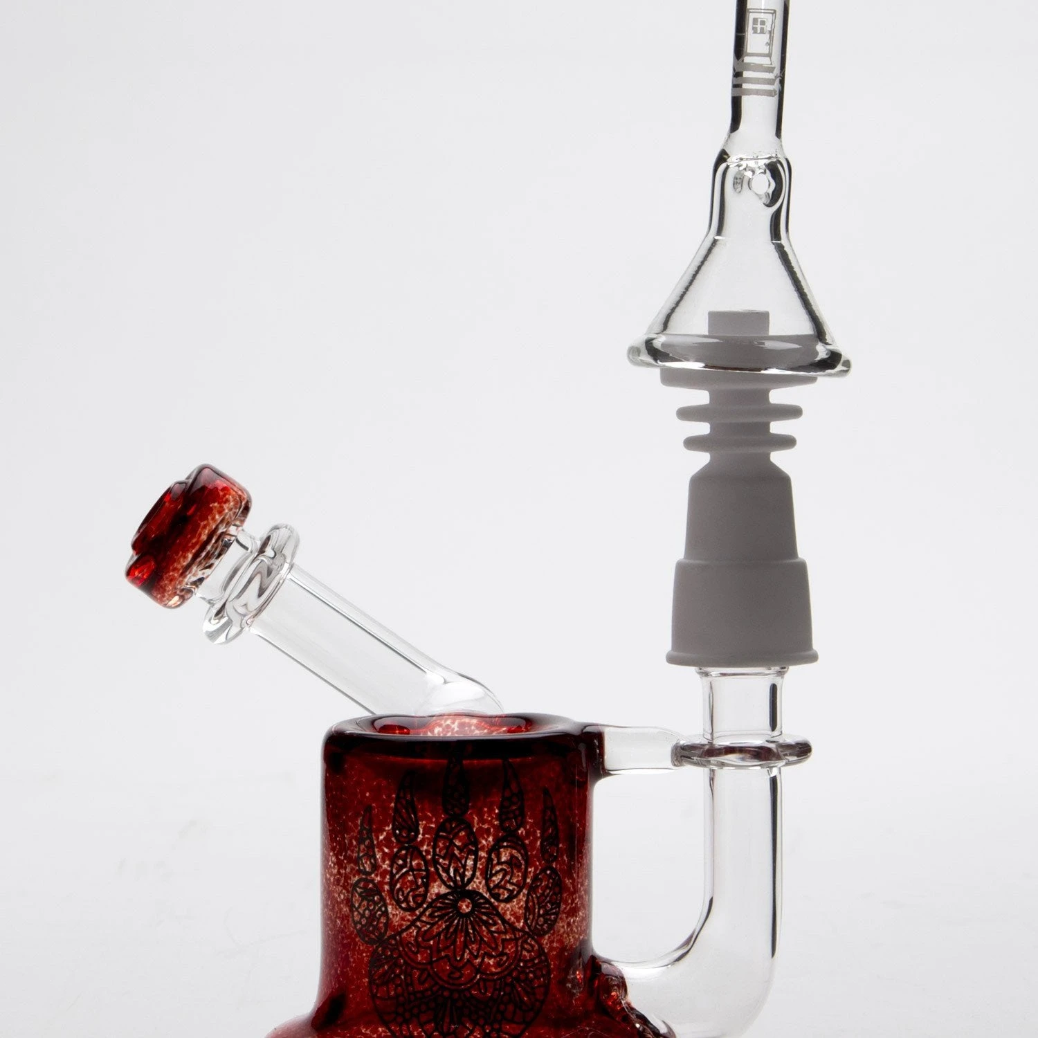 Home Blown Glass Carb Cap Dabber 6 Home Blown Glass Carb Cap Dabber - Image 4