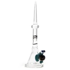 Home Blown Glass Critter Carb Cap Dabber - Turtle