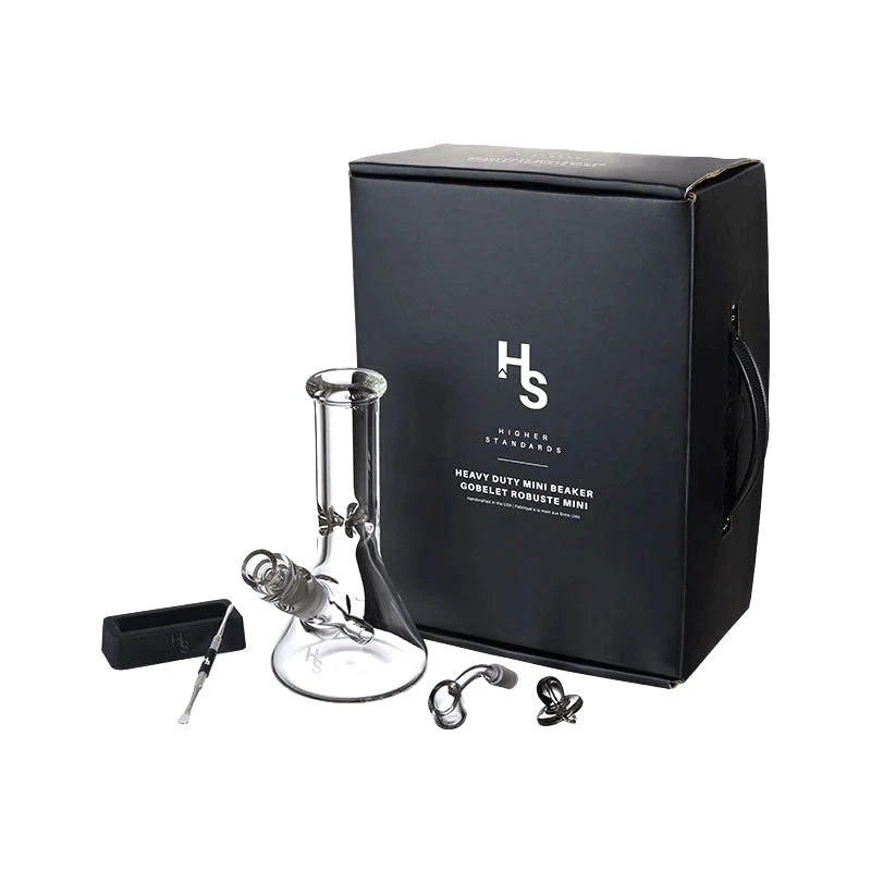 Higher Standards 8in Heavy Duty Beaker Bong/Dab Rig Kit 5 Higher Standards 8in Heavy Duty Beaker Bong/Dab Rig Kit - Image 3