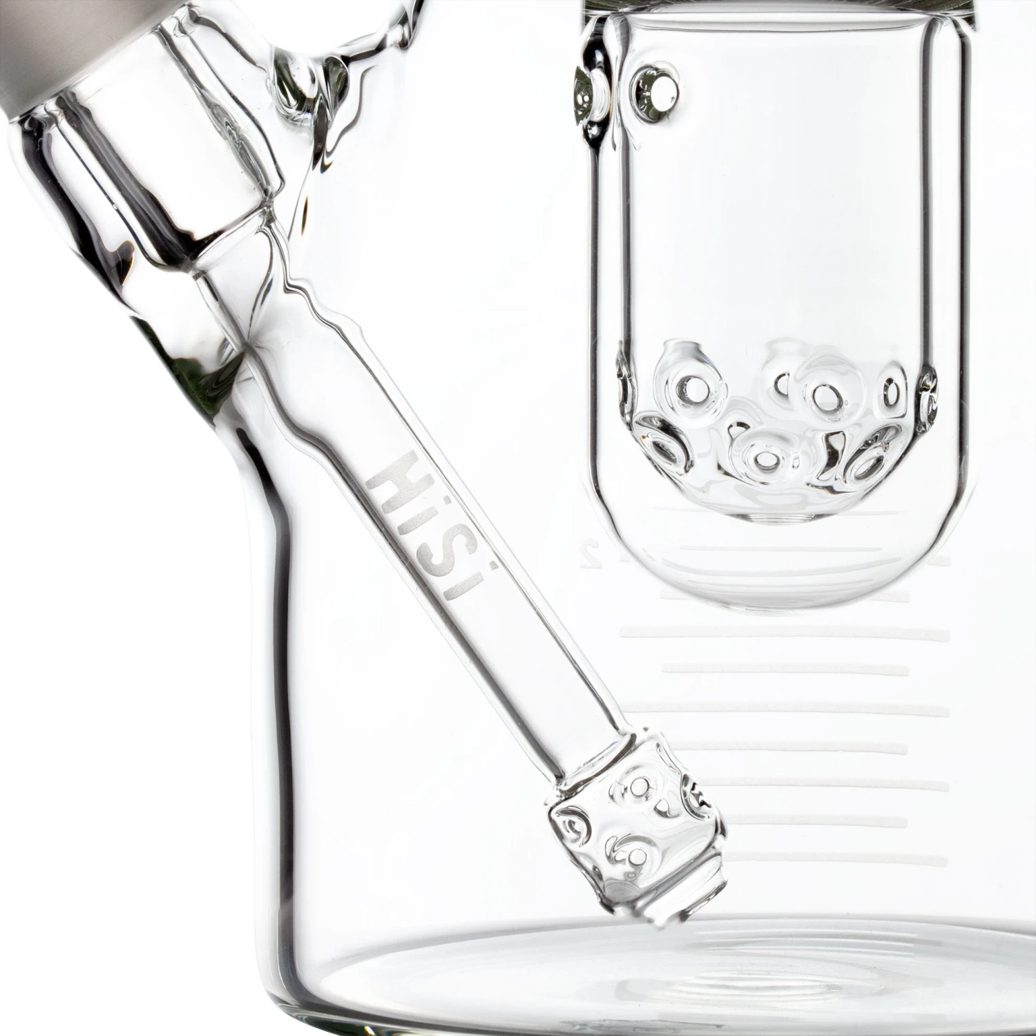HiSi 16in Beaker Bong - Double U Perc 8 HiSi 16in Beaker Bong - Double U Perc - Image 6
