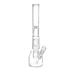 HiSi 16in Beaker Bong - Double U Perc