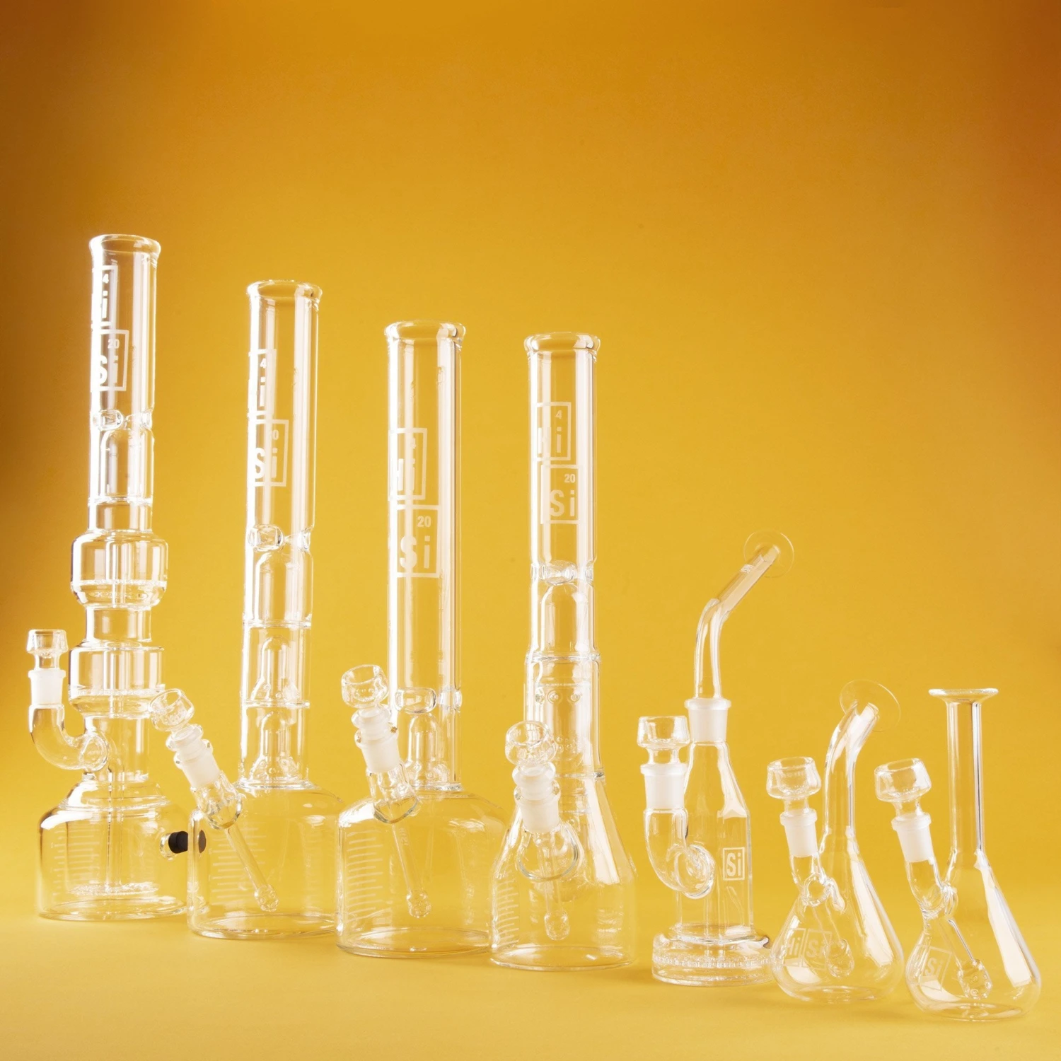 HiSi 16in Beaker Bong - Double U Perc 15 HiSi 16in Beaker Bong - Double U Perc - Image 13