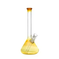 HVY Glass 10in 26mm Beaker Bong - Fumed