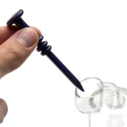 Mathematix Triple Ring Nail Glass Dabber 11 Mathematix Triple Ring Nail Glass Dabber -Smoking Accessories Shop mathematix triple ring nail glass dabber 3 518726