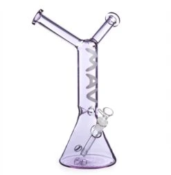 Mav Glass 'Bestie' Double Headed/Two Person Beaker Bong