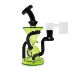 MAV Glass Humboldt Mini Bell Bottom Klein Recycler Dab Rig 10 MAV Glass Humboldt Mini Bell Bottom Klein Recycler Dab Rig -Smoking Accessories Shop mav glass humboldt 7 5in bell bottom klein recycler 2 ooze black 141972