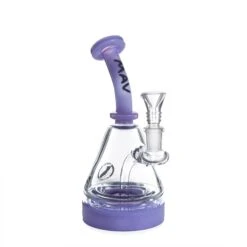 MAV Glass Pyramid Dab Rig -Smoking Accessories Shop mav glass pyramid dab rig 1 purple milk 600165