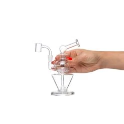 MJ Arsenal Orbital Series 'Gemini' Mini Dab Rig -Smoking Accessories Shop mj arsenal orbital series gemini mini rig dab rigs 420 science 635300